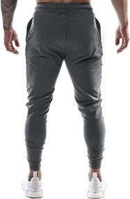 img 2 attached to 🏃 Leapruntor Men's Joggers: Tapered Slim Fit Sweatpants for Running & Training