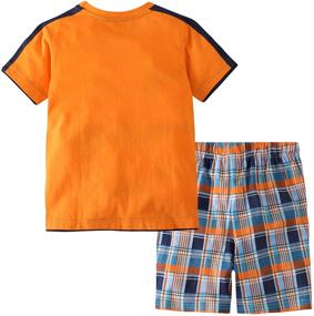 img 3 attached to 👕 Boys' Cotton Clothing Sets for Little Bitty Summer