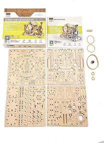 img 1 attached to 🎉 Entertaining and Educational UGEARS Random Generator Stem Kits: Unleash Creativity with Hands-On Learning