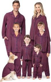 img 4 attached to 👔 Classic Mens Pajamas Set by PajamaGram - Men's Clothing