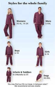 img 1 attached to 👔 Classic Mens Pajamas Set by PajamaGram - Men's Clothing