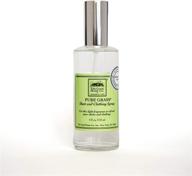 🌿 refreshing pure grass sheet and clothing spray - 4 fl oz logo