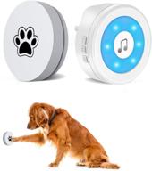 🐶 yiroka dog door bell: self-powered potty training doorbell with super-light press button - battery-free, 20 melodies, led flash - ideal for all dogs! логотип