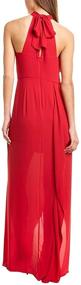 img 1 attached to HALSTON Womens Sleeveless Drape Detail