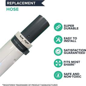 img 3 attached to 🔧 High-Quality Think Crucial Hose Handle Replacement for Shark Rotator Professional Lift-Away Models NV501 NV500 UV560 NV502 NV505 NV501c NV520QPR NV520QR NV550 NV520 & NV520q Model 1191FC500BL (1 Pack)