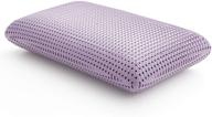 🌙 lucid queen size plush memory foam pillow with lavender scent for all sleep positions logo
