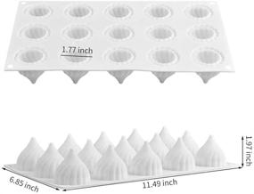 img 3 attached to Russian Silicone Chocolate MultiFunction 15 Cavity