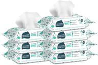 free & clear seventh generation baby wipes - 504 count, unscented, white with flip top dispenser logo