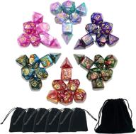 🎮 enhance gaming experience with smartdealspro glitter polyhedral pouches dungeon логотип