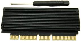 img 3 attached to 💻 Sintech NVME PCIe M.2 M Key SSD to PCI-e X4 X16 Adapter Card with Heatsink, Compatible for Samsung 960 970 EVO