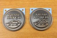 wrangler anniversary trail rated emblems logo