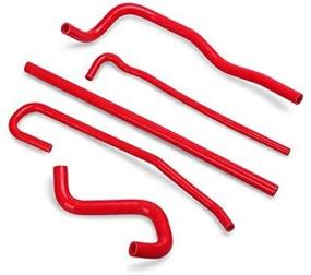 img 3 attached to Mishimoto MMHOSE-VET-97ANCRD Ancillary Hose Kit Compatible With Chevrolet C5 Corvette Z06 1997-2004 Red