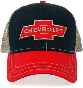 img 3 attached to Chevy Red Logo Patch Hat