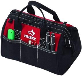 img 2 attached to Highly Durable Husky 12 Inch Contractor’s Water-Resistant Tool Bag: Perfect for Multi-Purpose Use