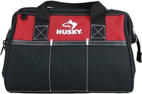 img 3 attached to Highly Durable Husky 12 Inch Contractor’s Water-Resistant Tool Bag: Perfect for Multi-Purpose Use