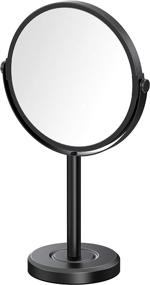 img 2 attached to 💄 Enhance Your Vanity with the Sophisticated Gatco 1386mx Latitude II Makeup Mirror in Matte Black