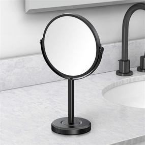 img 3 attached to 💄 Enhance Your Vanity with the Sophisticated Gatco 1386mx Latitude II Makeup Mirror in Matte Black