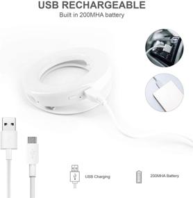 img 3 attached to Selfie Rechargeable Circle Photography Livestream Cell Phones & Accessories