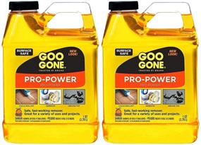 img 4 attached to 🧴 Goo Gone Pro-Power - 32 Ounce 2 Pack - Professional Strength Adhesive Remover, Ideal for Sticker, Tape, Grease Removal