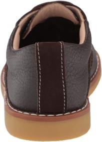 img 2 attached to European Oxford Brown Medium Boys' Shoes by Elephantito - Top Pick for Oxfords
