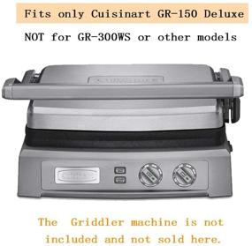 img 2 attached to Cuisinart Griddler GR-150: плиты для вафель Deluxe от UsKitchen.