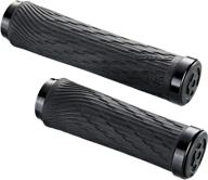 🚴 upgrade your ride with sram locking grips for xx1 grip shift - 100 mm and 122 mm with black clamps and end plug logo