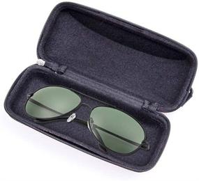 img 2 attached to LERTREE Protable Rectangle Sunglasses Protector Men's Accessories for Sunglasses & Eyewear Accessories
