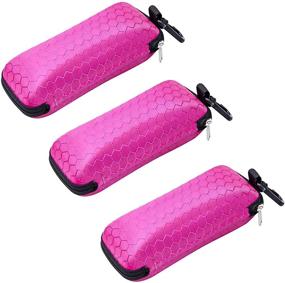 img 4 attached to LERTREE Protable Rectangle Sunglasses Protector Men's Accessories for Sunglasses & Eyewear Accessories