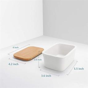 img 2 attached to 🧈 Sweese 3157 Large Butter Dish: Keep Your Butter Fresh and Easily Accessible!