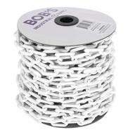 🔗 bobs plastic chain links - white: durable and versatile links for various applications logo