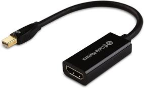 img 4 attached to 🔌 Cable Matters Mini DisplayPort to HDMI Adapter (Mini DP to HDMI) - Black, Compatible with Thunderbolt and Thunderbolt 2 Ports
