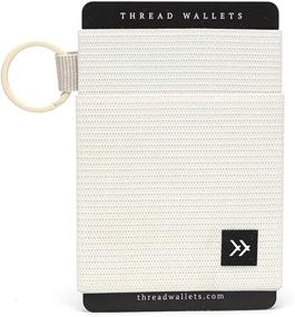 img 4 attached to Thread Wallets Minimalist Wallet Pocket Men's Accessories for Wallets, Card Cases & Money Organizers