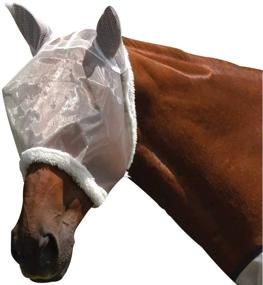 img 1 attached to Roma Mesh Mask White Pony