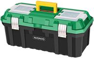 🔧 nionio 20-дюймовый инструментальный ящик с отстегивающимся лотком: надежные замки из нержавеющей стали и прочное хранение для ремесел, гаража и мастера. логотип