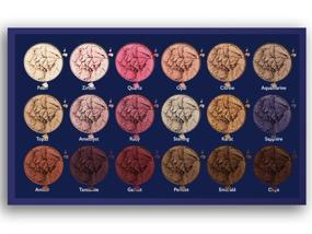 img 1 attached to 🌟 Hidden Gems: Influencer-Approved Eyeshadow Palette - 18 Highly Pigmented Shades with Various Finishes, Including 5 Mattes, 9 Shimmers, and 4 Duochromes - Smooth, Creamy Texture, Blendable, and Long-Lasting Formula