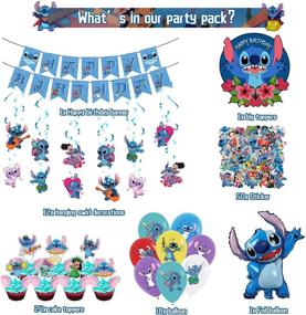 img 3 attached to Birthday Decorations: Balloons, Stickers & More! Perfect for Children's Parties