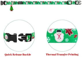 img 1 attached to SCENEREAL Christmas Dog Collar Packs