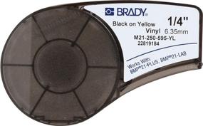 img 4 attached to 🏞️ Brady M21 250 595 YL Cartridge for Outdoor Applications