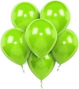 img 4 attached to 🎈 Lime Latex Balloons, 12-Inch, 320g, Light Green - Pack of 100