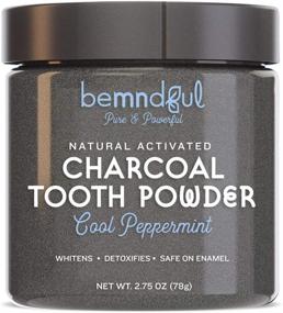 img 4 attached to 🦷 Activated Charcoal Teeth Whitening Powder for Gums and Teeth (Cool Peppermint) - Enamel-Safe, Detoxifying, Plant-Based, Cruelty-Free