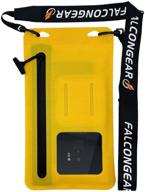 falcongear floating waterproof phone pouch universal waterproof phone case with zipper &amp logo