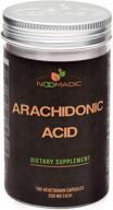 💪 aa noomadic - arachidonic acid supplement for enhanced lean muscle mass, power output, and strength - 100 capsules, 250mg each logo