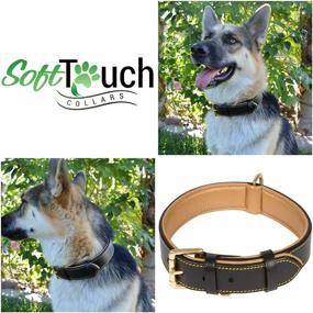 img 2 attached to Soft Touch Collars Leather Comfort