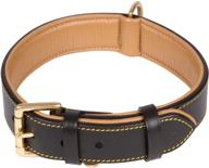 soft touch collars leather comfort logo