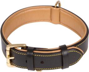 img 4 attached to Soft Touch Collars Leather Comfort