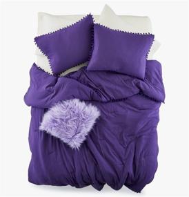 img 3 attached to Transform Your College Dorm with Roomify's Tassel-Embellished Comforter!