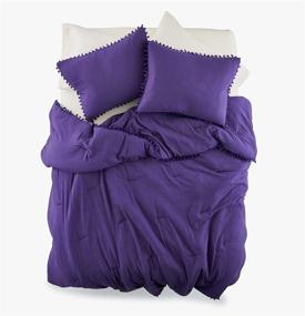 img 1 attached to Transform Your College Dorm with Roomify's Tassel-Embellished Comforter!