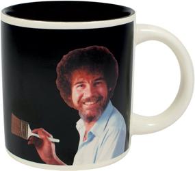 img 1 attached to Transform Your Morning with the Bob Ross Heat Changing Mug - Unveiling a Happy Little Scene with Every Sip - In a Playful Gift Box