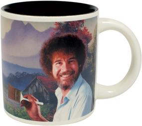 img 2 attached to Transform Your Morning with the Bob Ross Heat Changing Mug - Unveiling a Happy Little Scene with Every Sip - In a Playful Gift Box