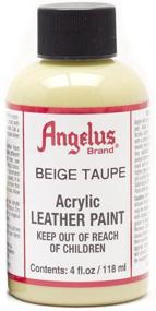 img 1 attached to Angelus Leather Paint Beige Taupe